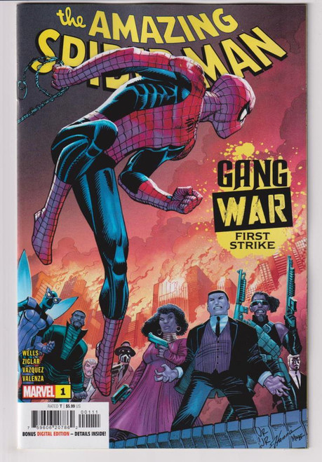 AMAZING SPIDER-MAN GANG WAR FIRST STRIKE #1 (MARVEL 2023) "NEW UNREAD"