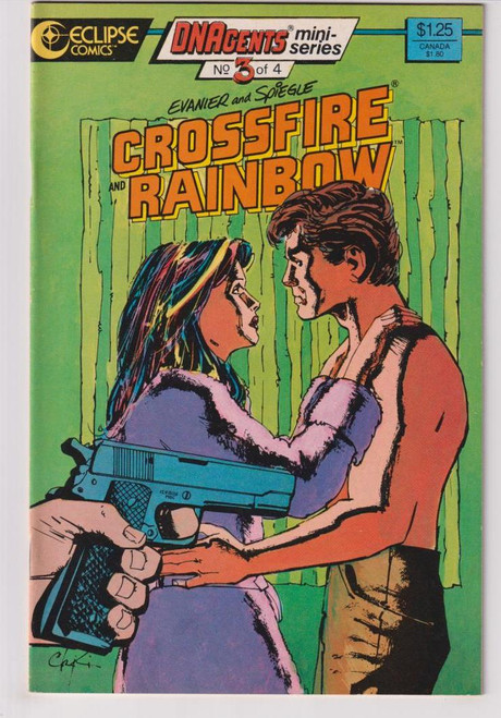 CROSSFIRE AND RAINBOW #3 (ECLIPSE 1986)