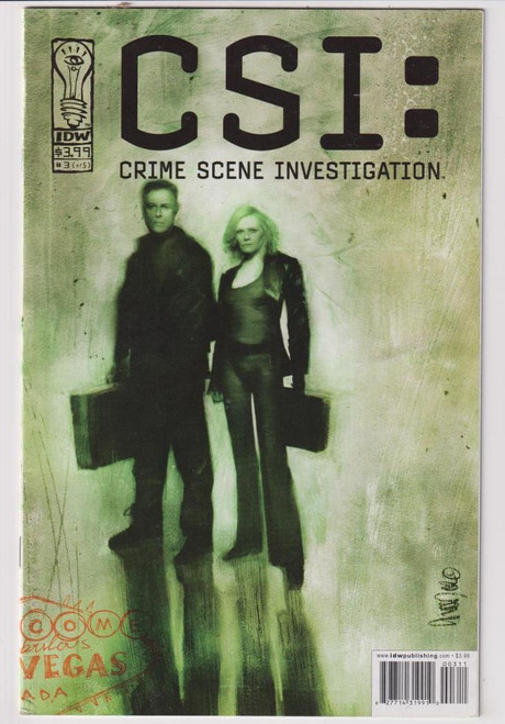 CSI CRIME SCENE INVESTIGATION #3 (IDW 2003)