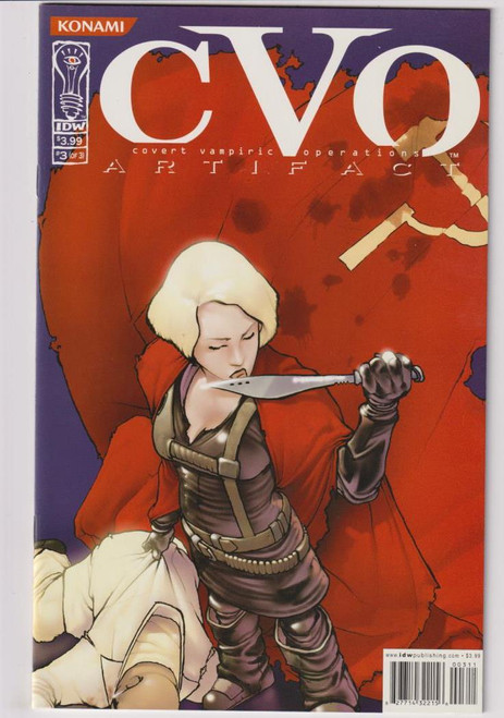 CVO COVERT VAMPIRE OPERATIONS ARTIFACT #3 (IDW 2003)