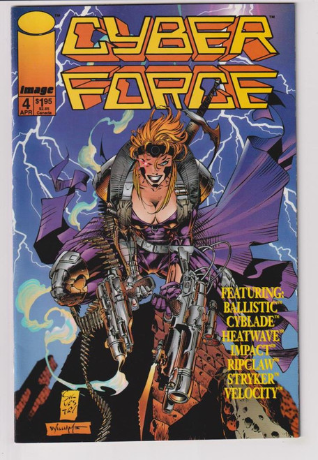 CYBER FORCE (1993) #04 (IMAGE 1994)