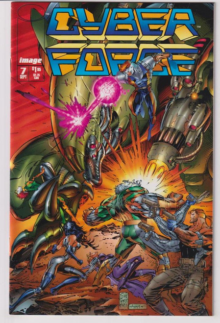 CYBER FORCE (1993) #07 (IMAGE 1994)