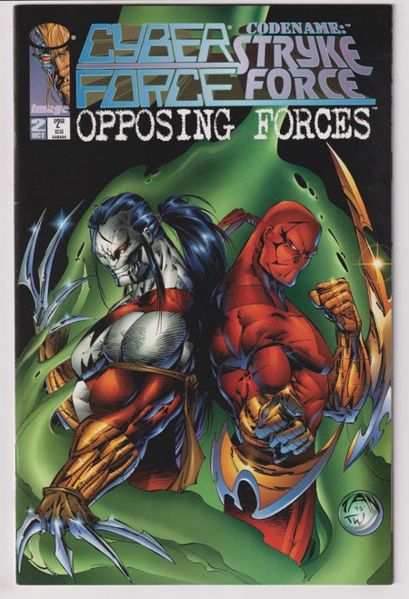 CYBER FORCE STRYKE FORCE OPPOSING FORCES #2 (IMAGE 1995)
