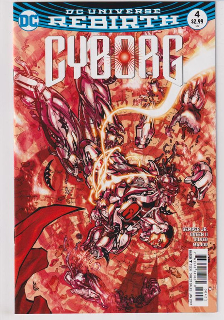 CYBORG (2016) #04 VAR (DC 2016) "NEW UNREAD"