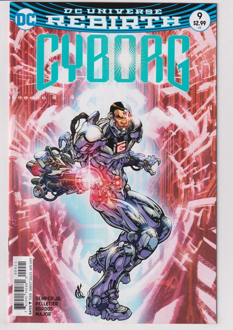 CYBORG (2016) #09 VAR (DC 2017) "NEW UNREAD"