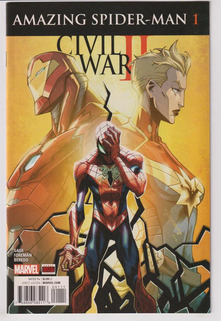 CIVIL WAR II AMAZING SPIDER-MAN ISSUES 1, 2, 3 & 4 (OF 4) (MARVEL 2016) "NEW UNREAD"