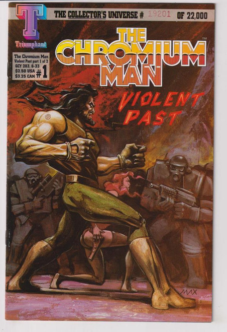CHROMIUM MAN VIOLENT PAST ISSUES 1 & 2 (OF 2) (TRIUMPHANT 1994)