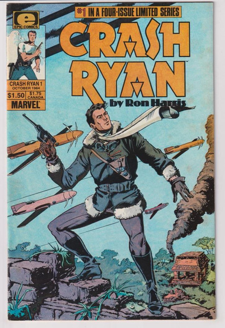 CRASH RYAN ISSUES 1, 2, 3 & 4 (OF 4) (MARVEL 1984)