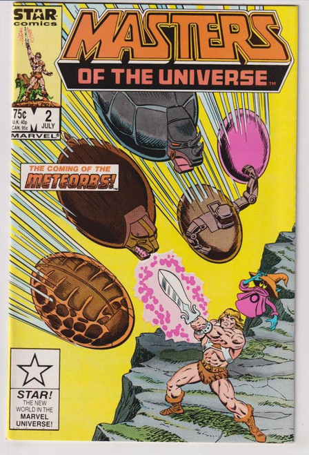 MASTERS OF THE UNIVERSE #2 (MARVEL 1986)
