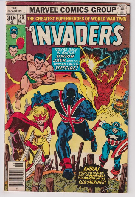 INVADERS #20 (MARVEL 1977)