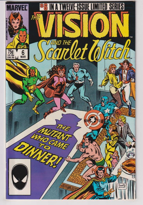 VISION AND THE SCARLET WITCH (1985) #06 (MARVEL 1986)