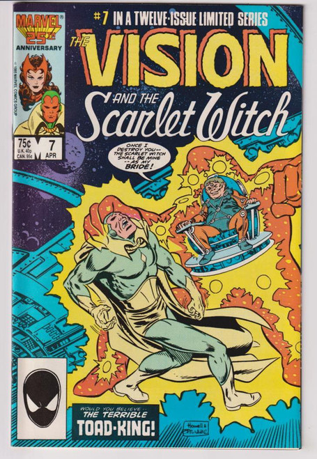 VISION AND THE SCARLET WITCH (1985) #07 (MARVEL 1986)