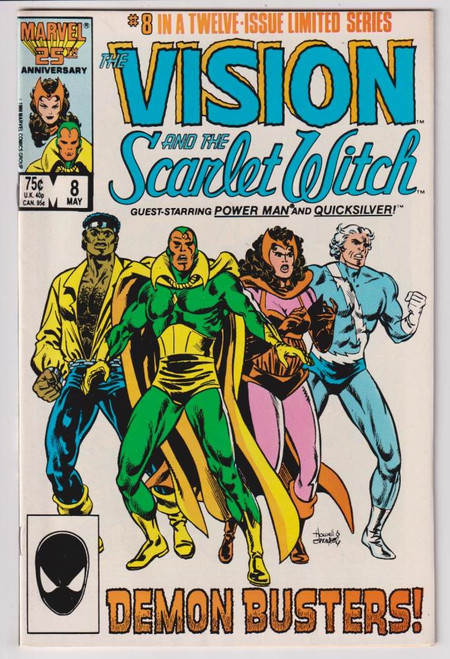 VISION AND THE SCARLET WITCH (1985) #08 (MARVEL 1986)