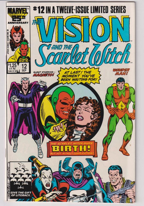 VISION AND THE SCARLET WITCH (1985) #12 (MARVEL 1986)