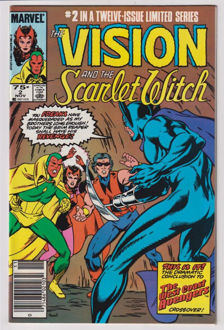 VISION AND THE SCARLET WITCH (1985) #02 (MARVEL 1985)