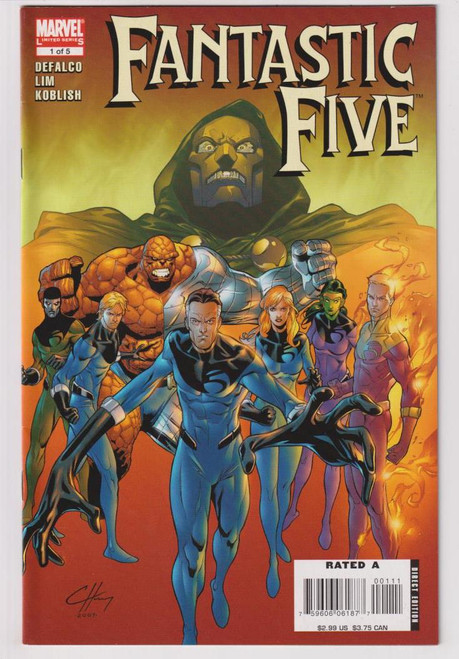 FANTASTIC FIVE (2007) ISSUES 1, 2, 3, 4 & 5 (OF 5) (MARVEL 2007)