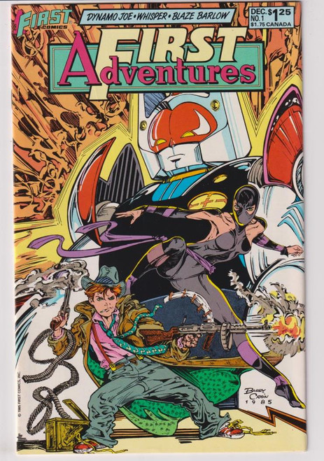 FIRST ADVENTURES ISSUES 1, 2, 3, 4 & 5 (OF 5) (FIRST 1985-86)