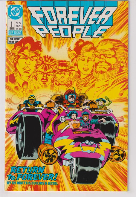 FOREVER PEOPLE (1988) ISSUES 1, 2, 3, 4, 5 & 6 (OF 6) (DC 1988)