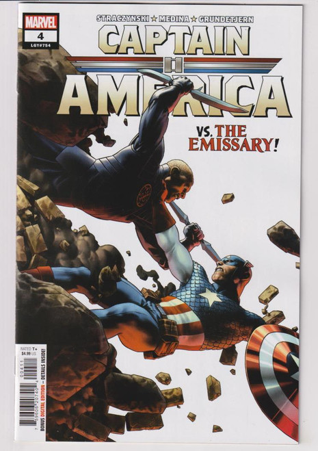 CAPTAIN AMERICA (2023) #4 (MARVEL 2023) "NEW UNREAD"