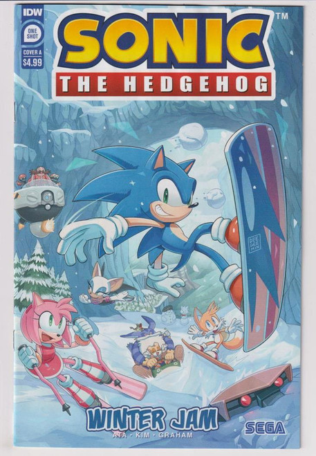 SONIC THE HEDGEHOG WINTER JAM ONESHOT #1 (IDW 2023) "NEW UNREAD"