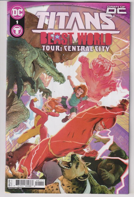 TITANS BEAST WORLD TOUR CENTRAL CITY #1 (DC 2023) "NEW UNREAD"