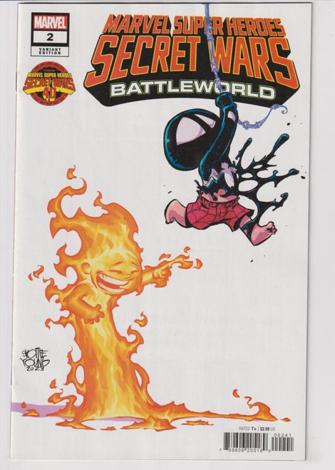 MSH SECRET WARS BATTLEWORLD #2 SKOTTIE YOUNG VAR (MARVEL 2023) "NEW UNREAD"