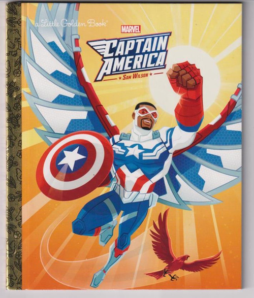 Captain America: Sam Wilson (Marvel) LITTLE GOLDEN BOOK "NEW UNREAD"