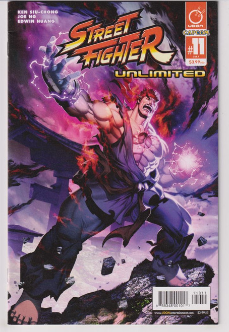 STREET FIGHTER UNLIMITED #11 CVR A GENZOMAN STORY (UDON  2016) "NEW UNREAD"