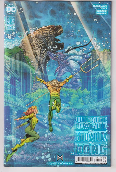 JUSTICE LEAGUE VS GODZILLA VS KONG #4 (OF 7) (DC 2024) "NEW UNREAD"