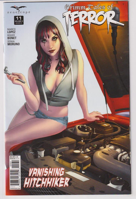 GFT GRIMM TALES OF TERROR VOL 2 #11 C CVR ESQUEJO (ZENESCOPE 2016) "NEW UNREAD"