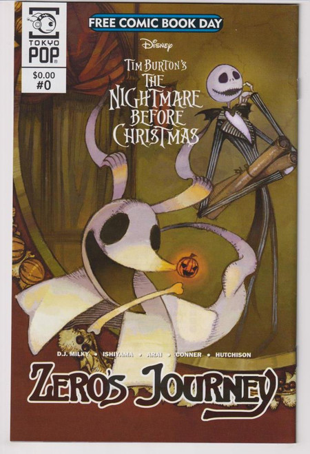 NIGHTMARE BEFORE CHRISTMAS ZEROS JOURNEY #0 FCBD 2018 (TOKYO POP  2018) "NEW UNREAD"