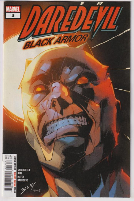 DAREDEVIL BLACK ARMOR #3 (MARVEL 2024) "NEW UNREAD"