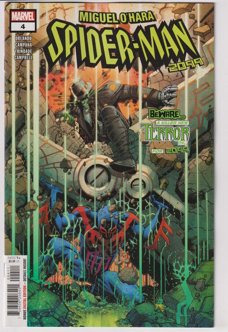 MIGUEL OHARA SPIDER-MAN 2099 #4 (MARVEL 2024) "NEW UNREAD"