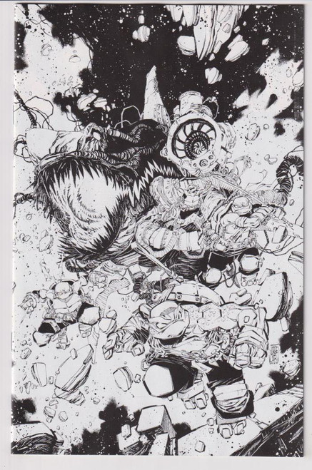 TMNT ONGOING #147 CVR D 25 COPY INCV CORONA B&W (IDW 2024) "NEW UNREAD"