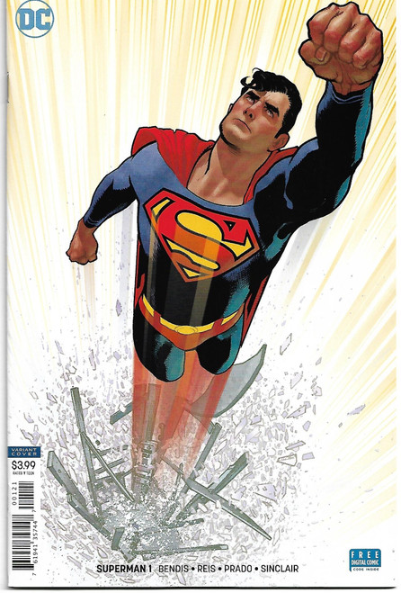 SUPERMAN (2018) #01 HUGHES VAR ED (DC 2019)