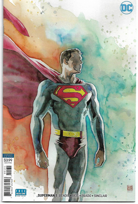 SUPERMAN (2018) #01 MACK VAR ED (DC 2019)