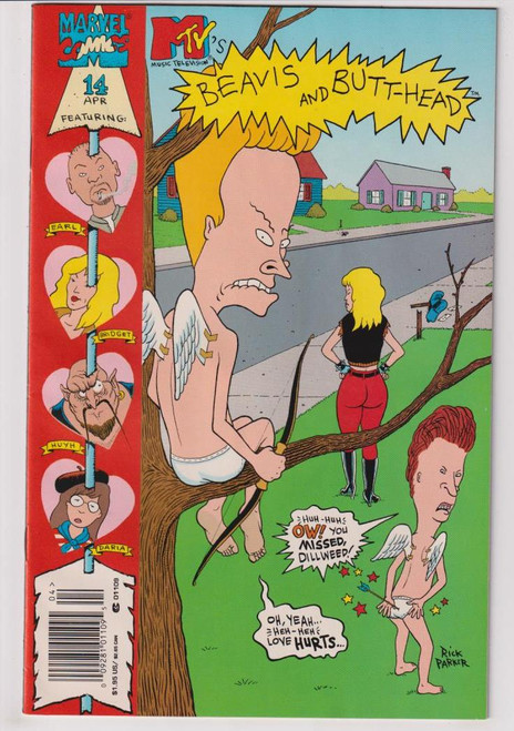 BEAVIS AND BUTT-HEAD #14 (MARVEL 1995) C4