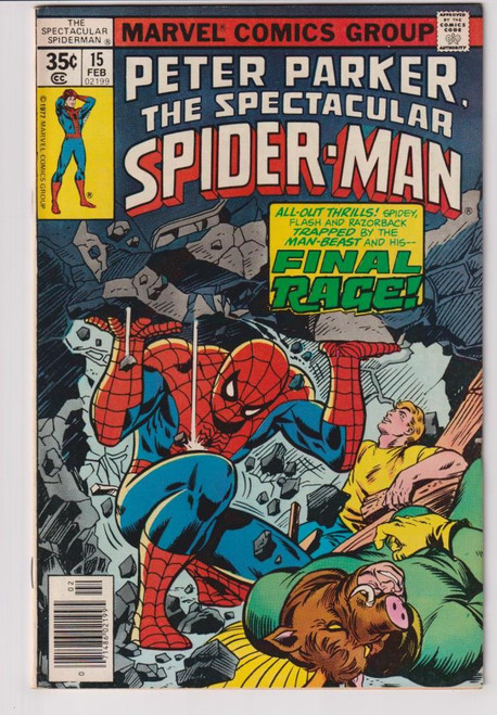 SPECTACULAR SPIDER-MAN #015 (MARVEL 1978)