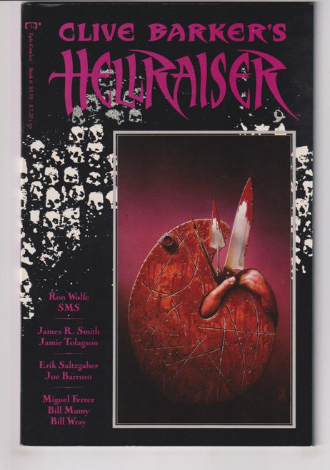 CLIVE BARKERS HELLRAISER #06 (MARVEL/EPIC 1990)