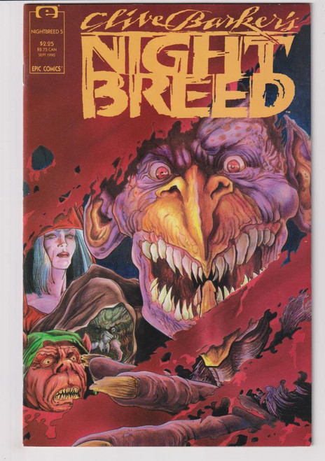 NIGHTBREED #05 (MARVEL/EPIC 1990)