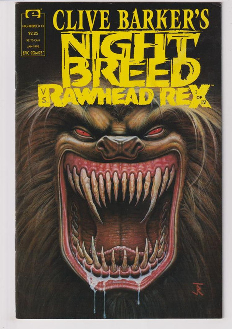 NIGHTBREED #13 (MARVEL/EPIC 1992)