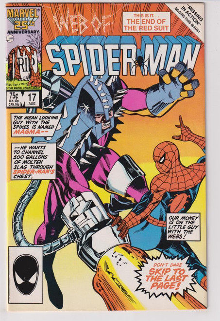 WEB OF SPIDER-MAN #017 (MARVEL 1986)
