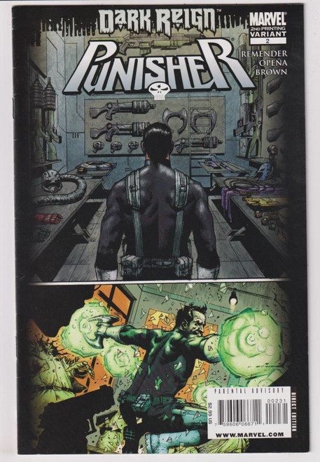 PUNISHER (2009) #02 2ND PRINT (MARVEL 2009)