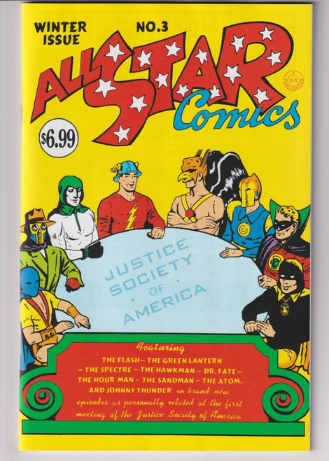 ALL-STAR COMICS #3 FACSIMILE EDITION (DC 2023) C2 "NEW UNREAD"