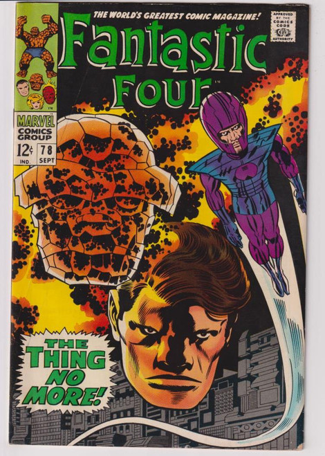 FANTASTIC FOUR #078 (MARVEL 1968)