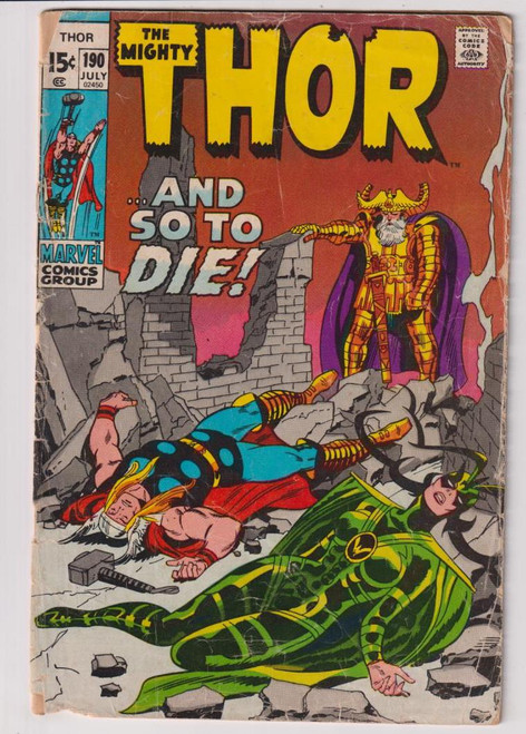 THOR #190 (MARVEL 1971)