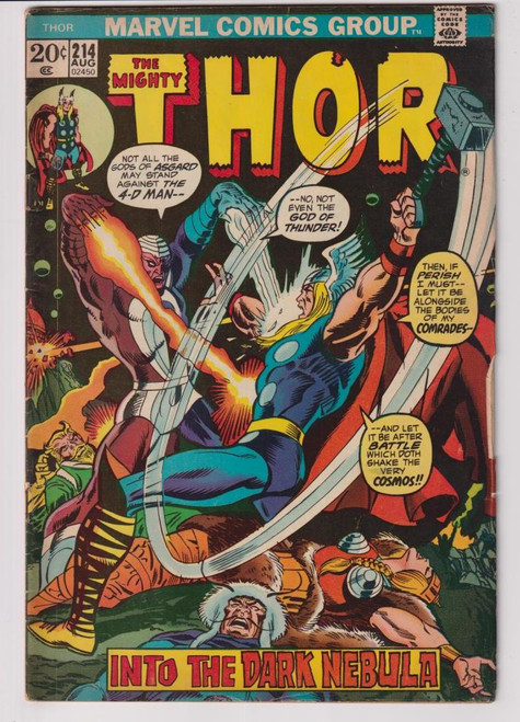 THOR #214 (MARVEL 1973)