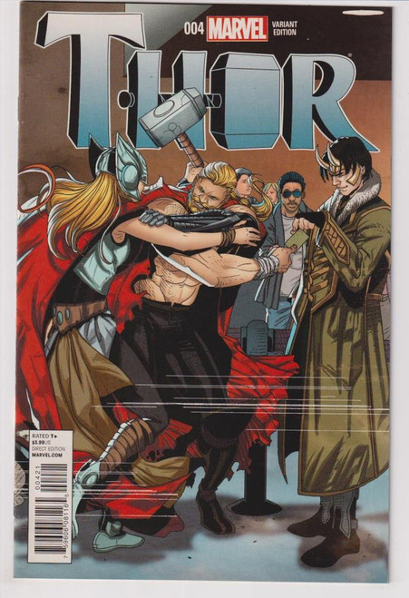 THOR (2014) #4 LARROCA WELCOME HOME VAR (MARVEL 2015) "NEW UNREAD"