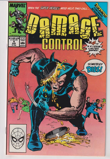 DAMAGE CONTROL #4 (MARVEL 1989)