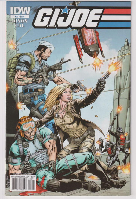 GI JOE (2008) #22 CVR A (IDW 2010) READER COPY